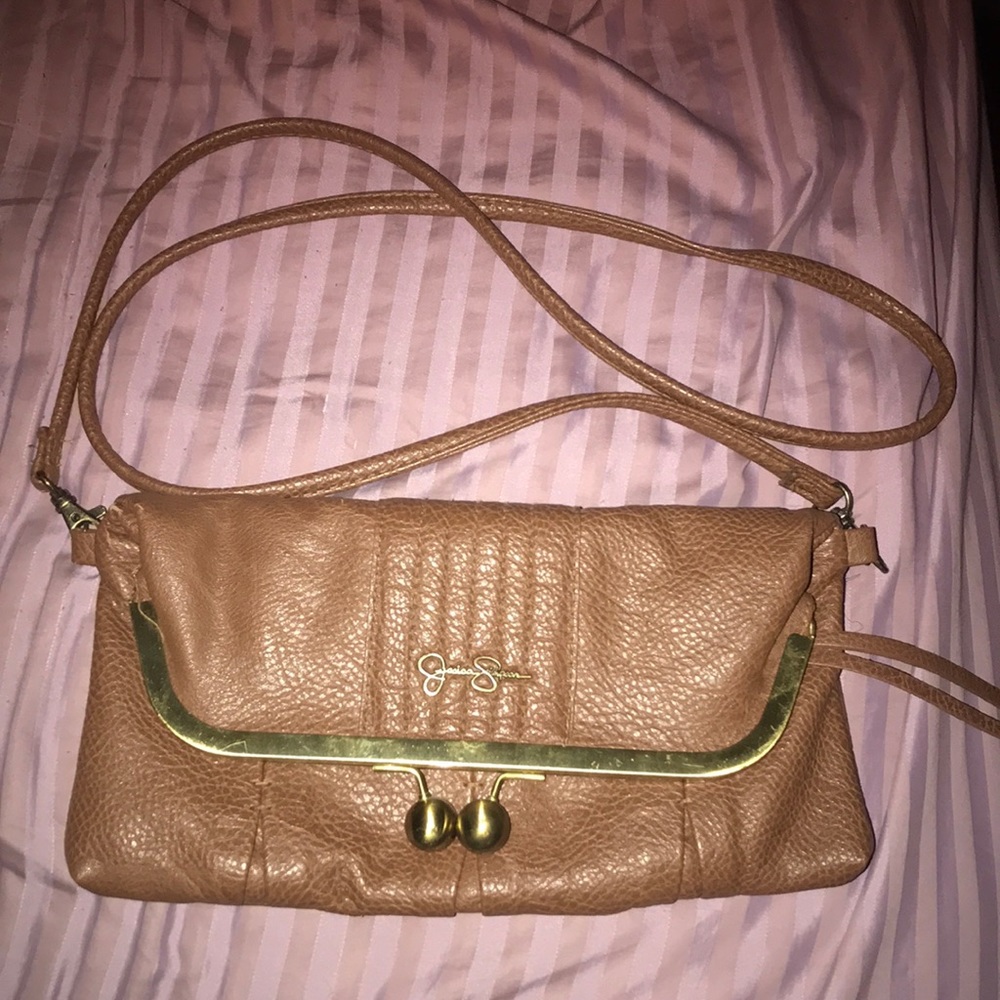 Jessica Simpson Crossbody Bag Tan
